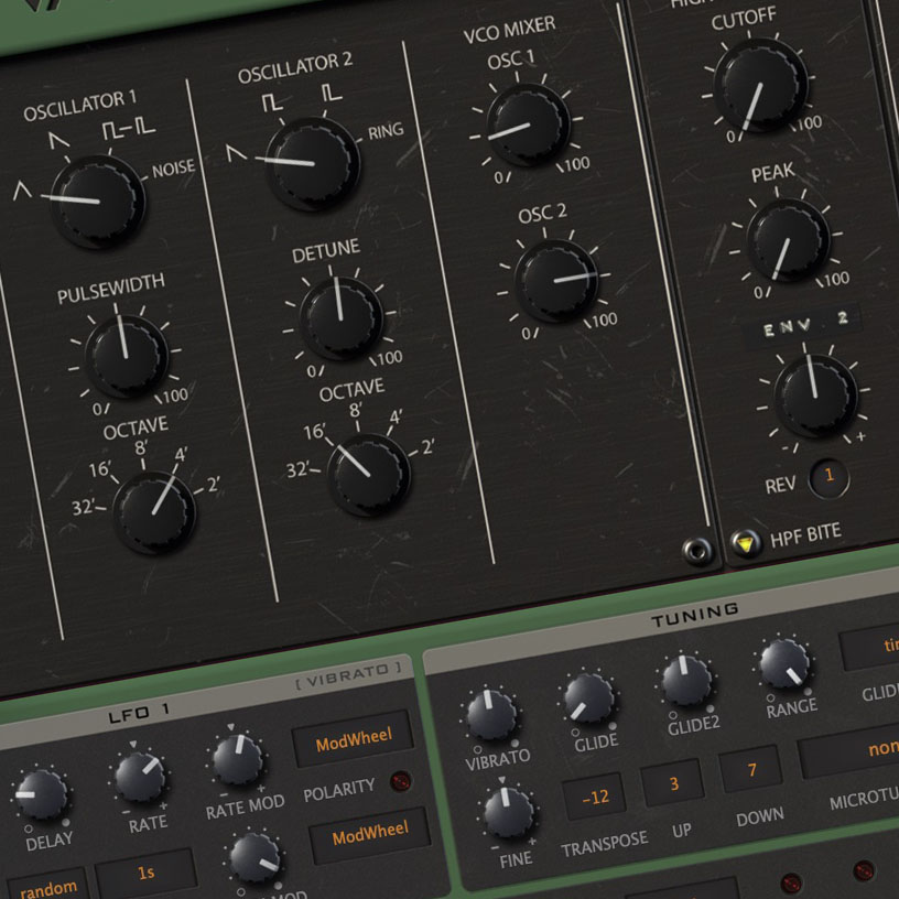 Synth Faceplates